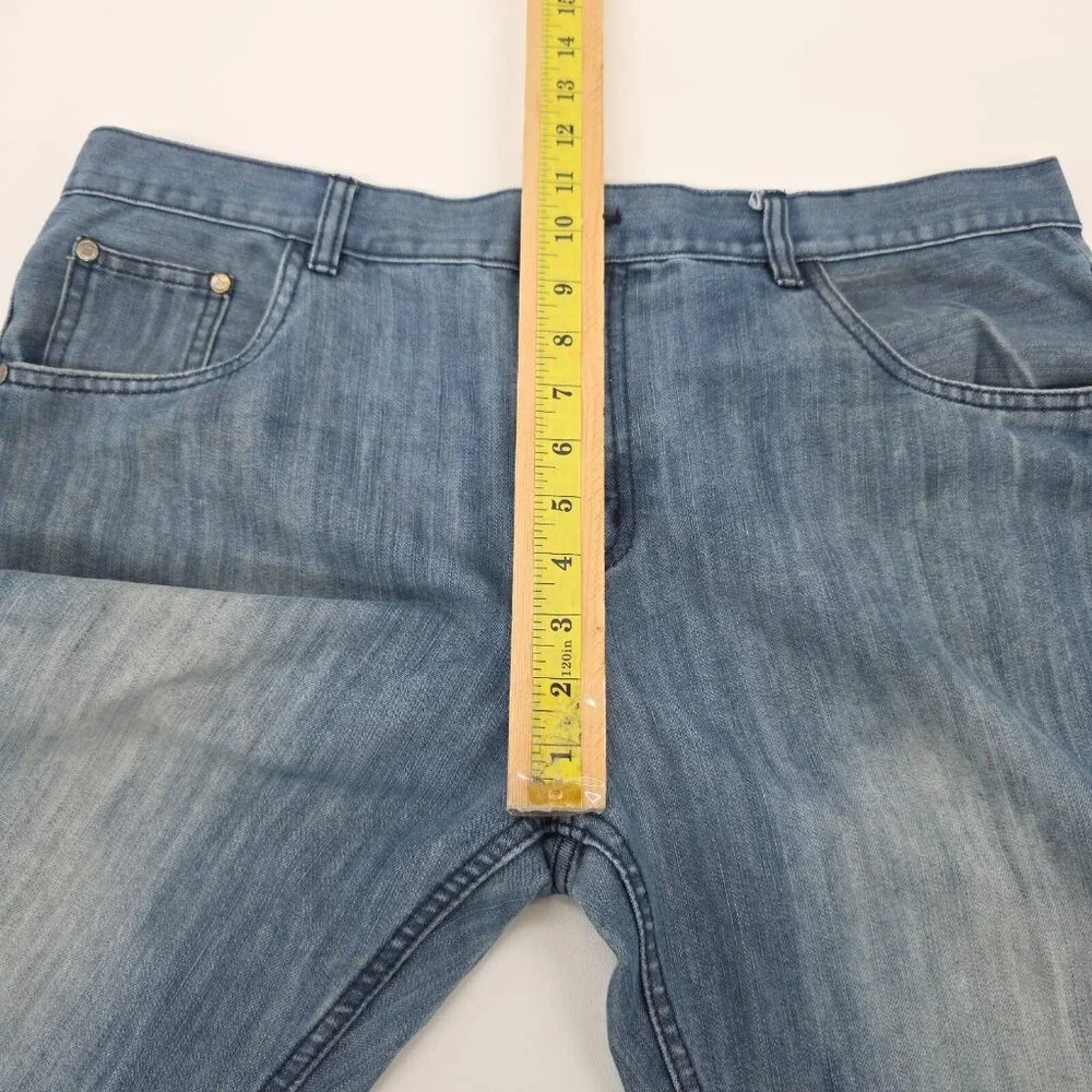 Denim Culture Jeans Mens 38x32 Relaxed Fit Straight Leg Medium Wash‎ 5-Pocket